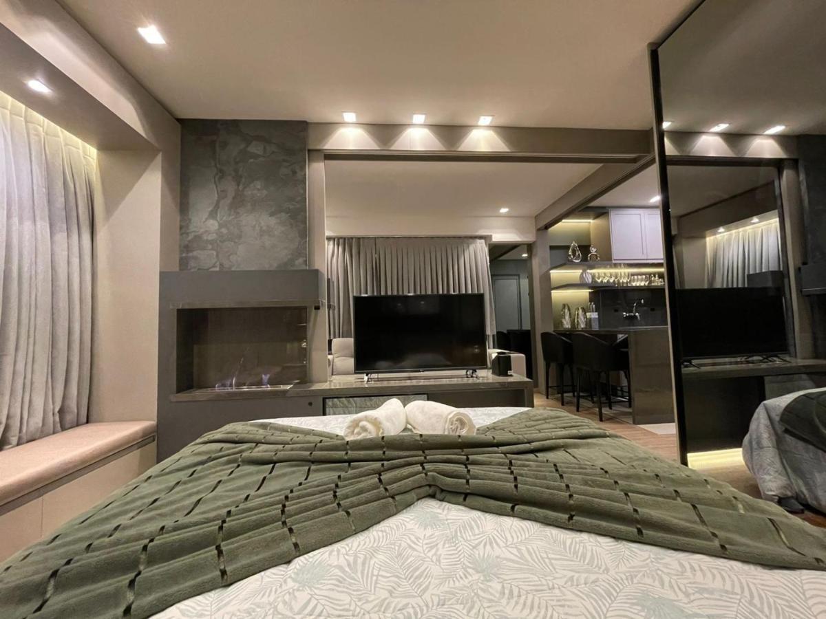 Loft Novo Aconchegante A 500M Da Rua Coberta Apartamento Gramado Exterior foto