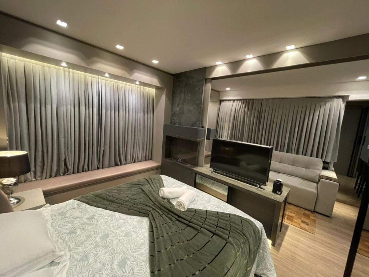 Loft Novo Aconchegante A 500M Da Rua Coberta Apartamento Gramado Exterior foto