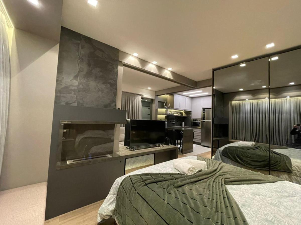 Loft Novo Aconchegante A 500M Da Rua Coberta Apartamento Gramado Exterior foto