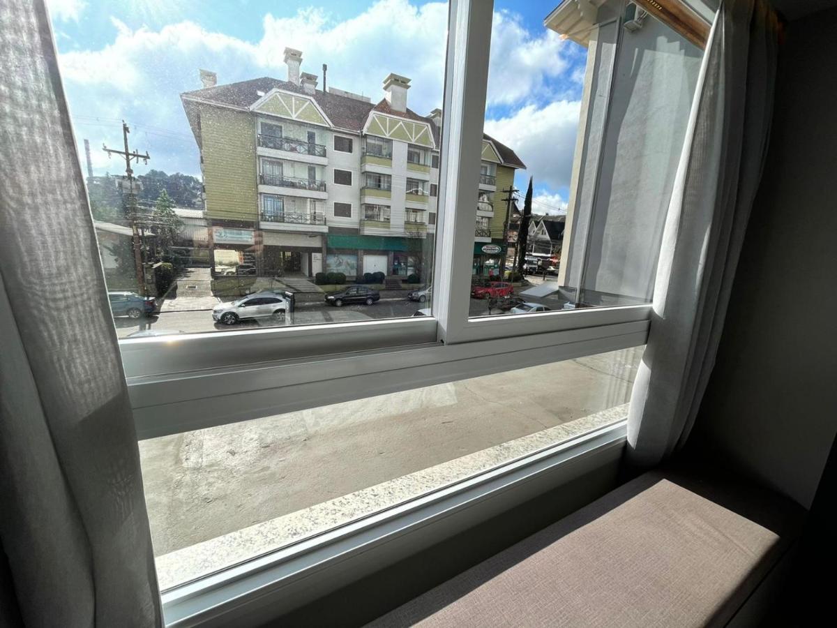 Loft Novo Aconchegante A 500M Da Rua Coberta Apartamento Gramado Exterior foto