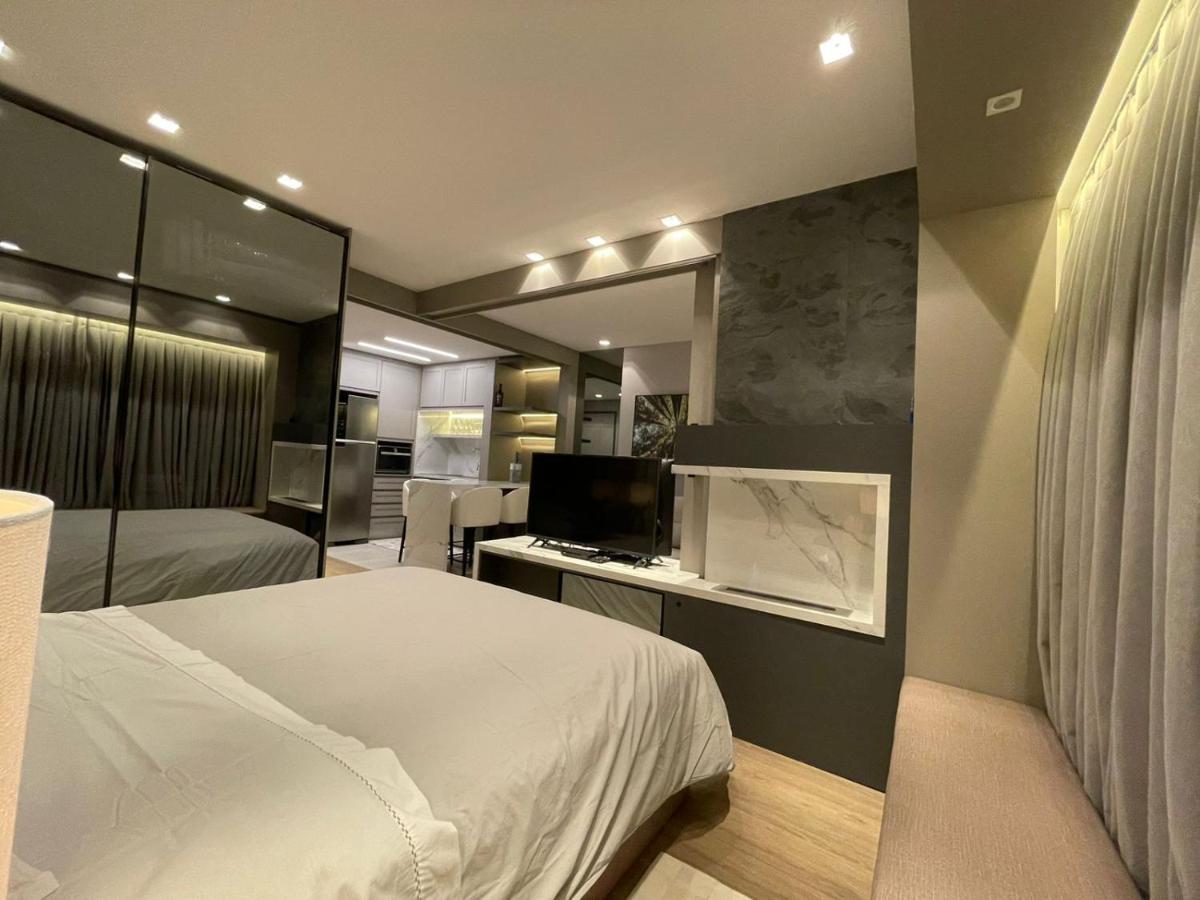 Loft Novo Aconchegante A 500M Da Rua Coberta Apartamento Gramado Exterior foto