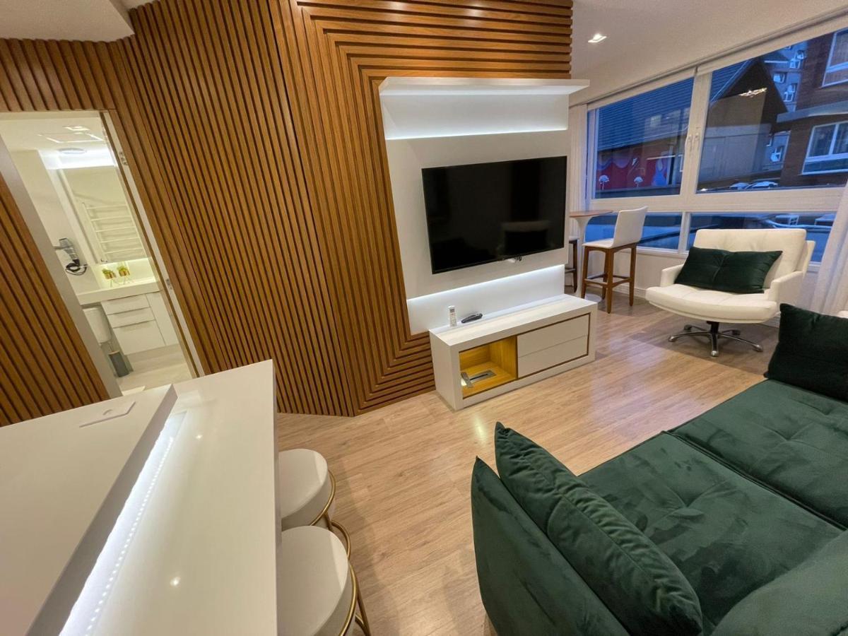 Loft Novo Aconchegante A 500M Da Rua Coberta Apartamento Gramado Exterior foto
